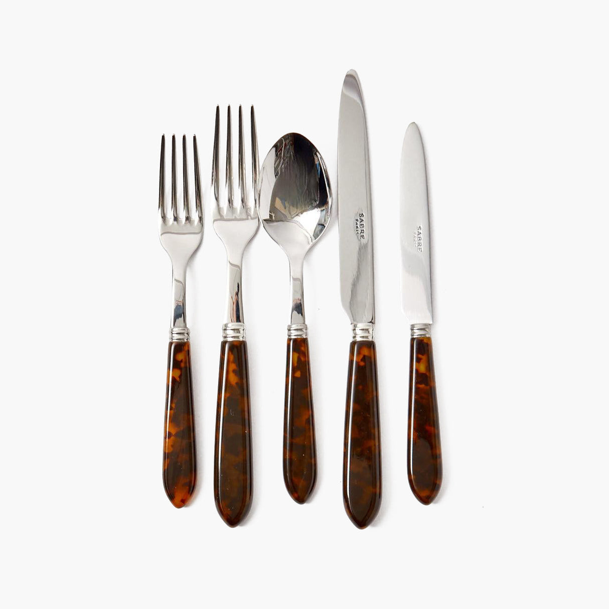 Tortoiseshell Cutlery (5 piece)